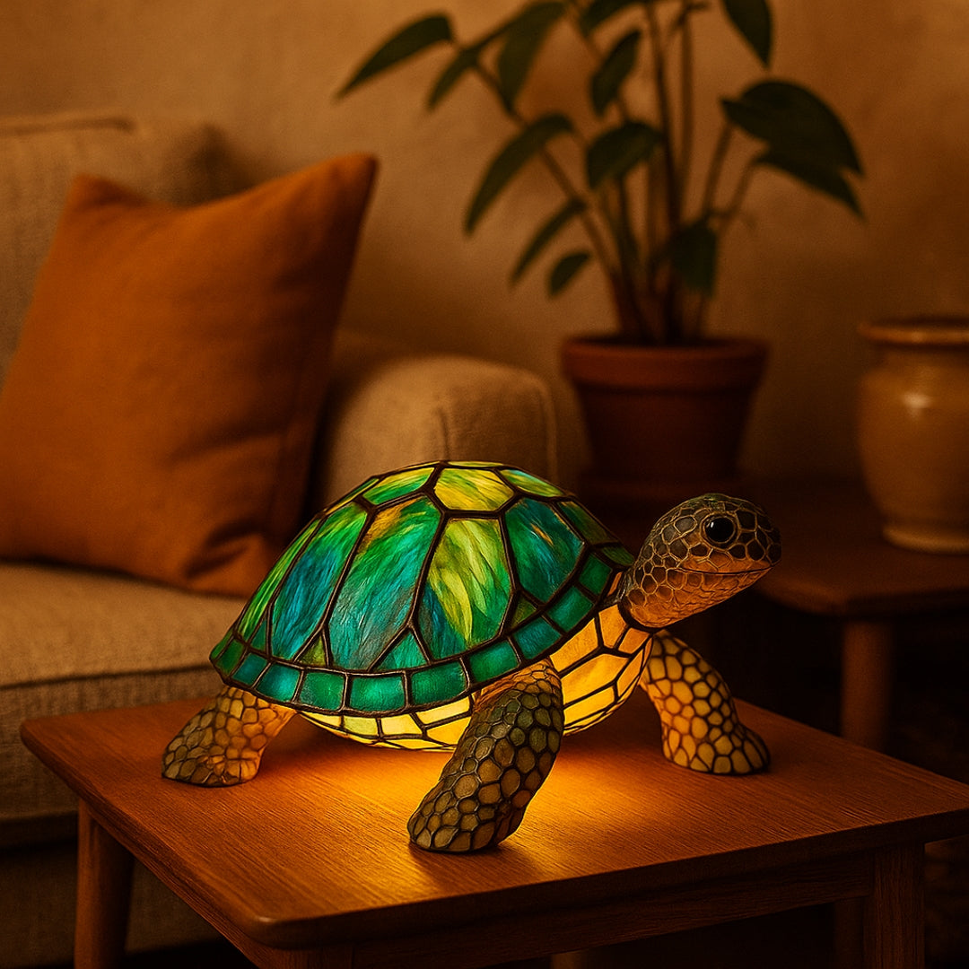 Bohemian Turtle Table Lamp